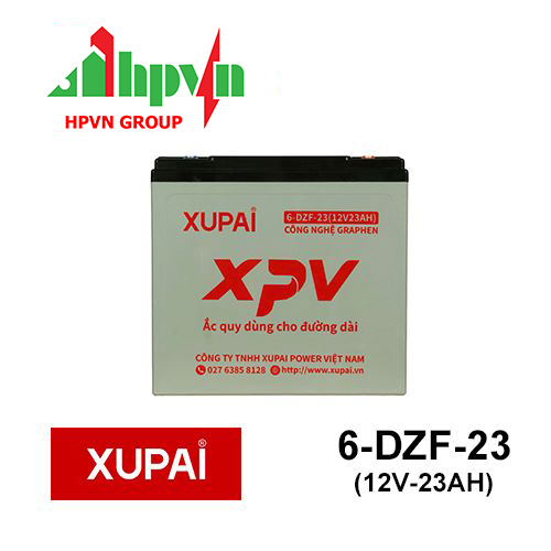 Ắc Quy Xupai XPV 6-DZF-23 (12V-23Ah)